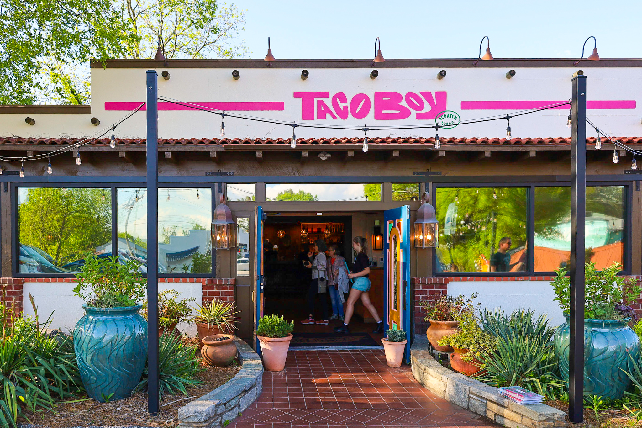 a close up of a building