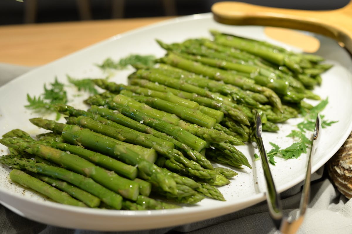 a plate of food on a table