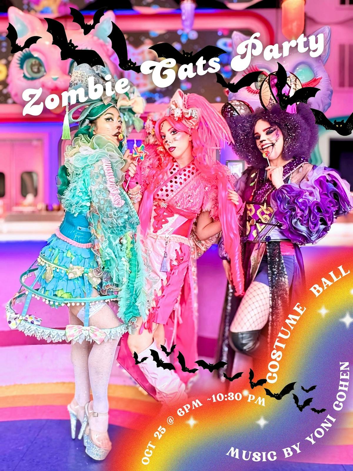 Queer and Gay Halloween Event at Sushi Restaurant in NYC SushiDelic on Oct 25th, 2024