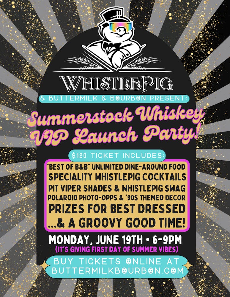 WhistlePig & Pit Viper Summerstock Whiskey VIP Launch Party