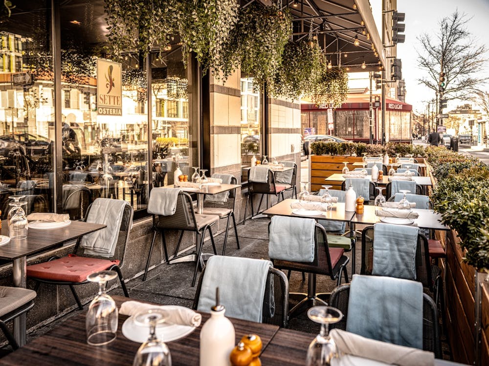 Hours & Location | Sette Osteria in Washington, DC