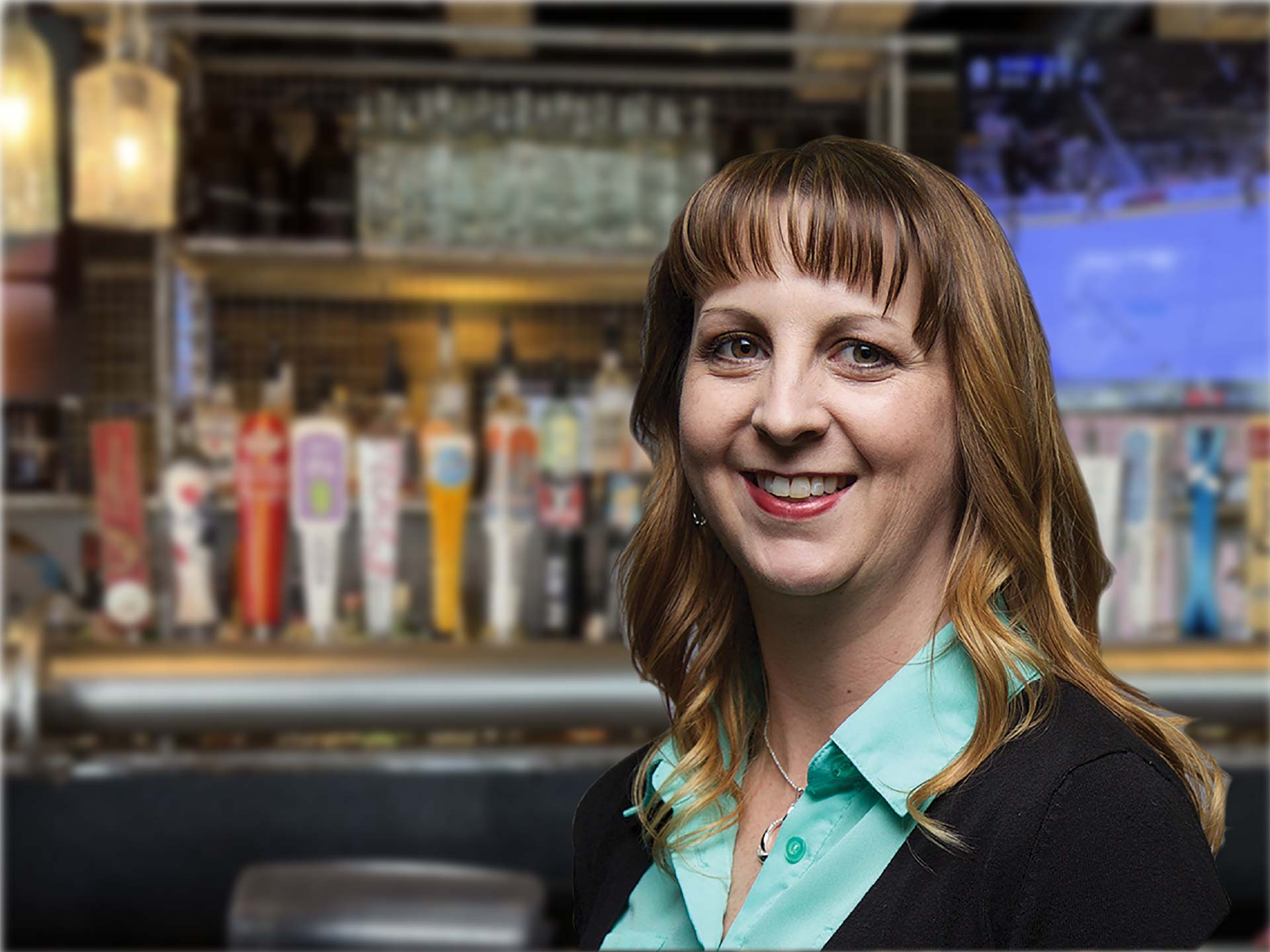 picture of a woman smiling