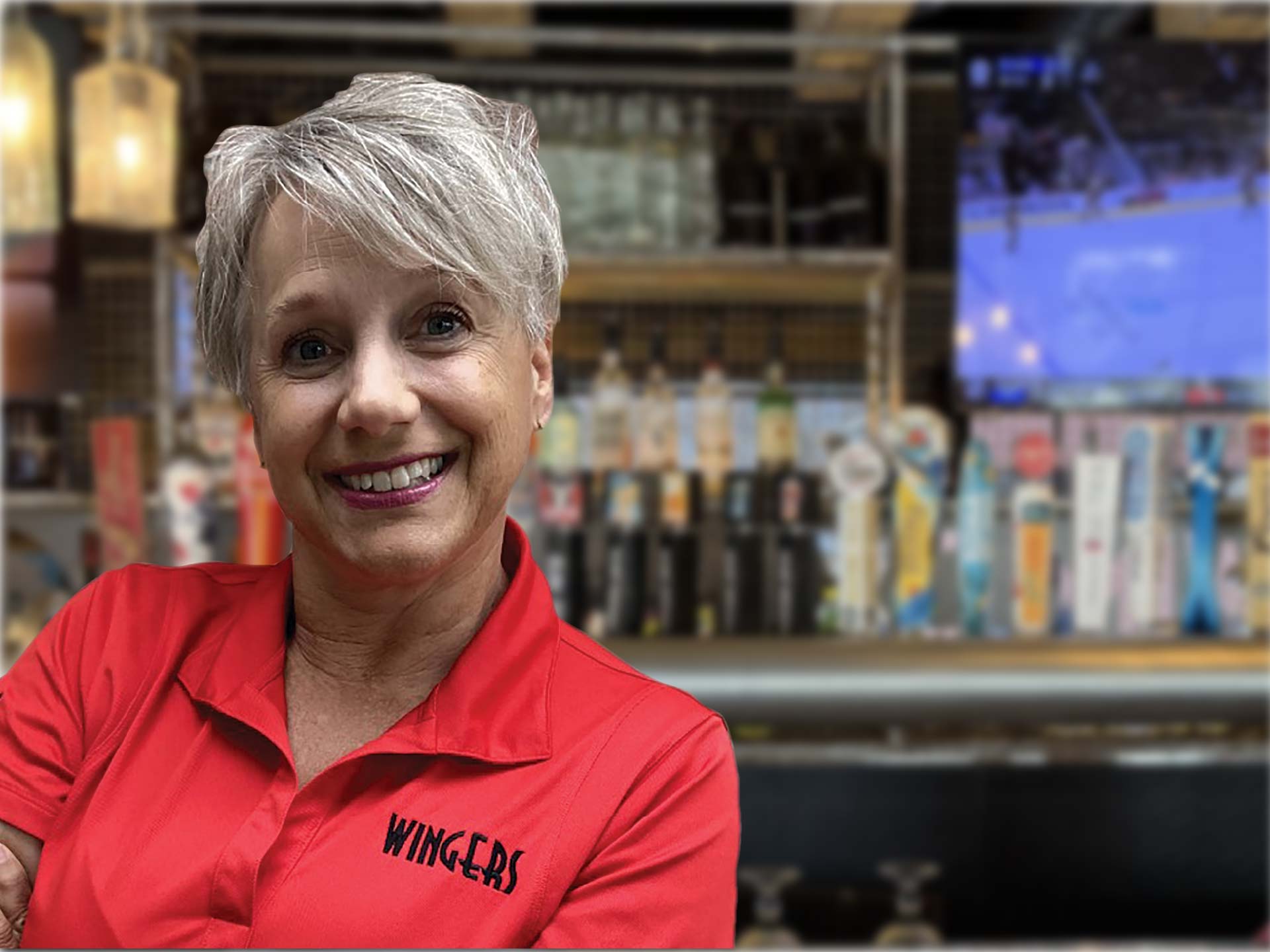 picture of a woman smiling