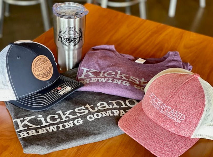KBC Merchandise Kickstand Brewing Co. Microbrewery and restaurant