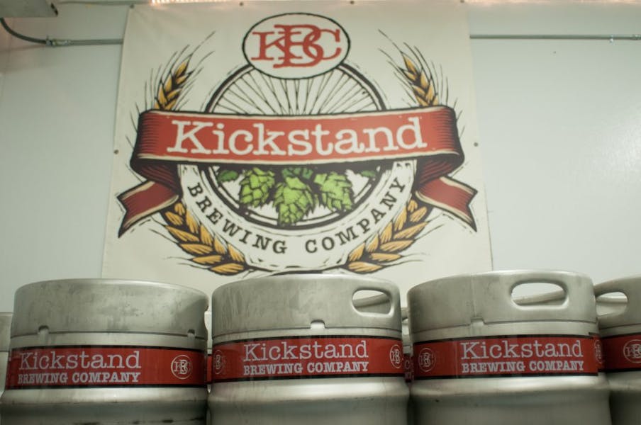 I Want a Keg Kickstand Brewing Co. Microbrewery and restaurant in