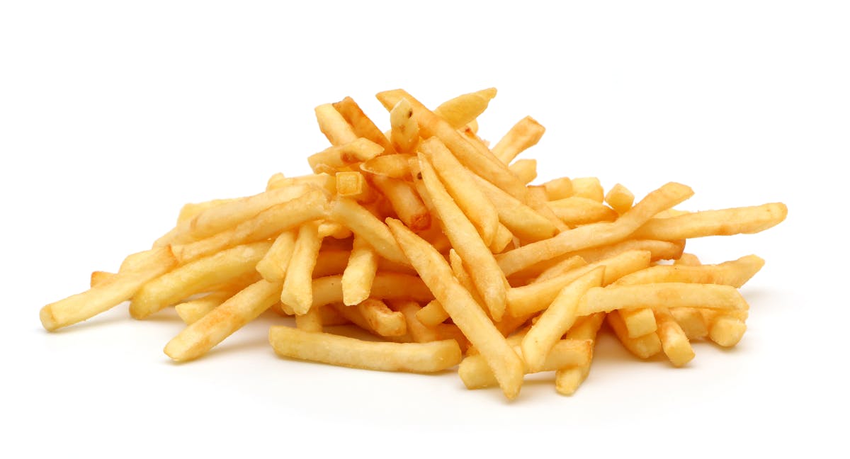 a pile of fries