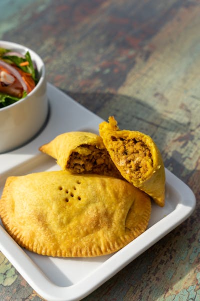 Curry Chicken Patties Peaches Patties Jamaican Restaurant in San