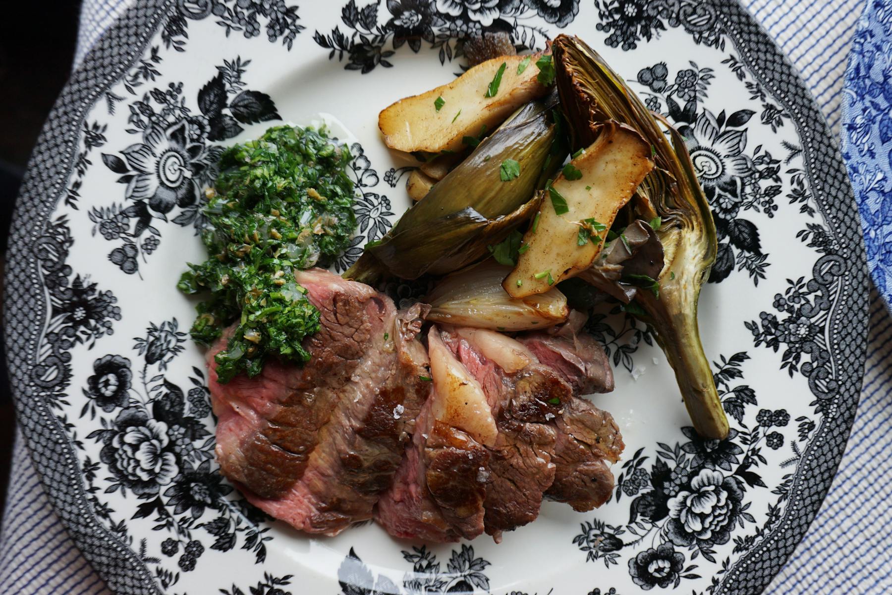 Meat and potato dish.
