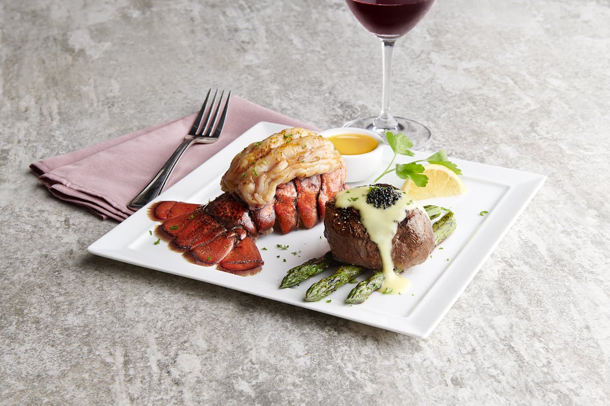 Oceanaire Filet Mignon and Lobster Tail