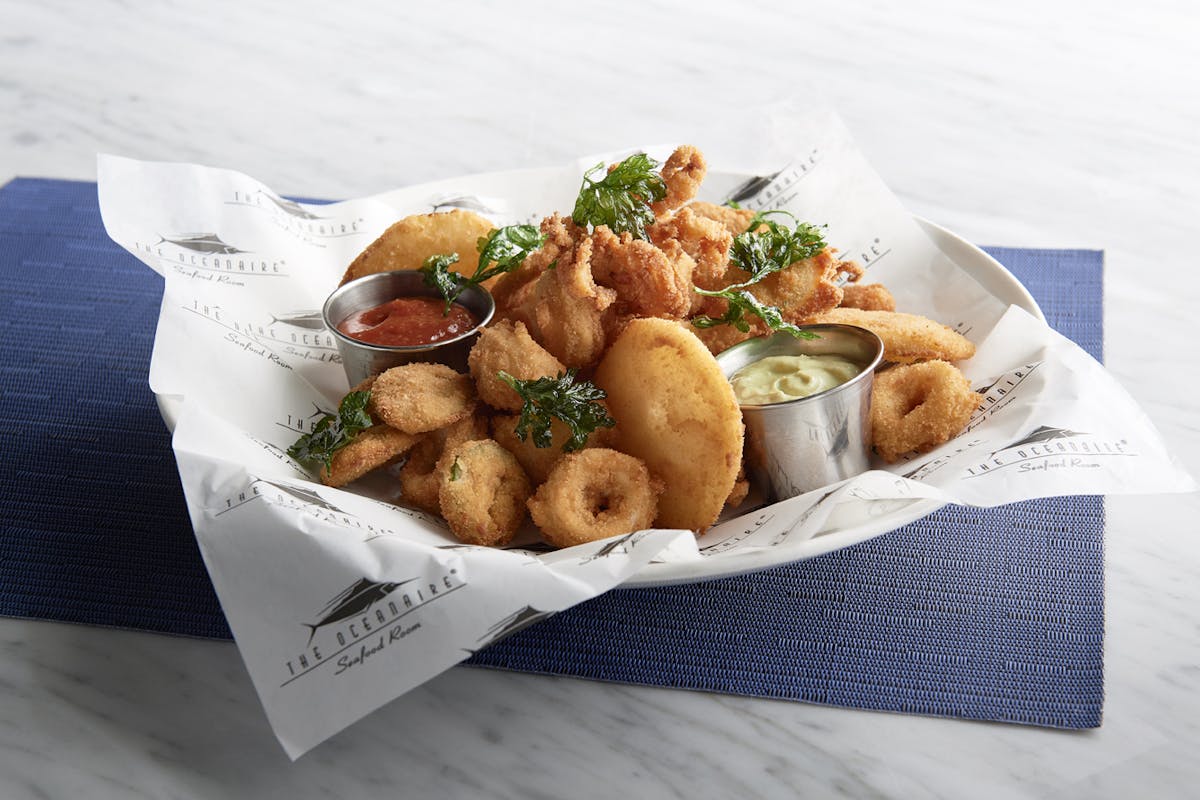 fried calamari appetizer
