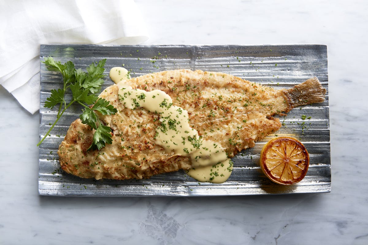 Oceanaire's seasonal Dover Sole