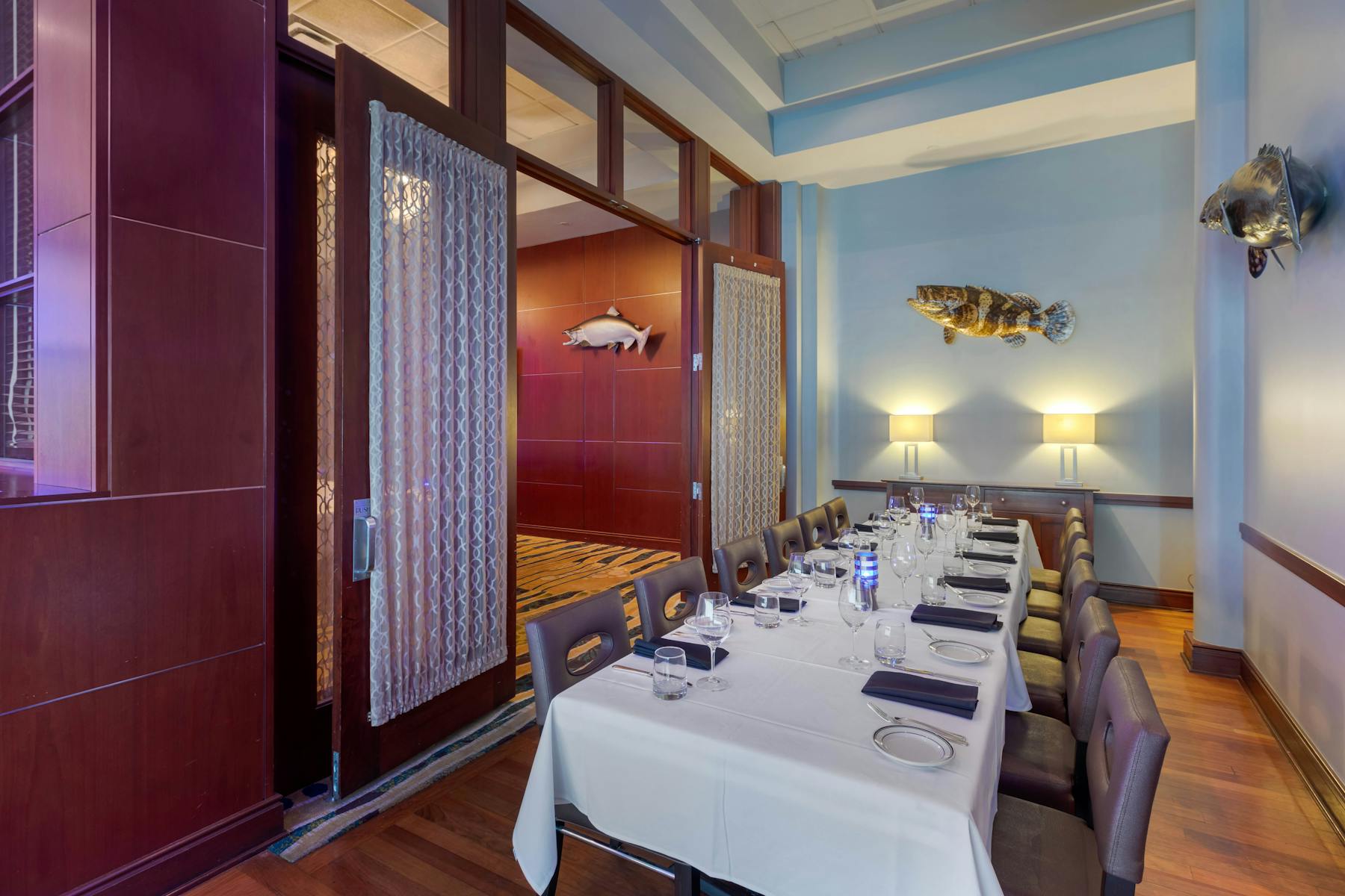 Denver The Oceanaire Fine dining seafood restaurant in the US