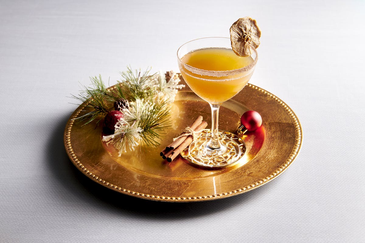 Oceanaire's holiday cocktail: Santa's Sidecar