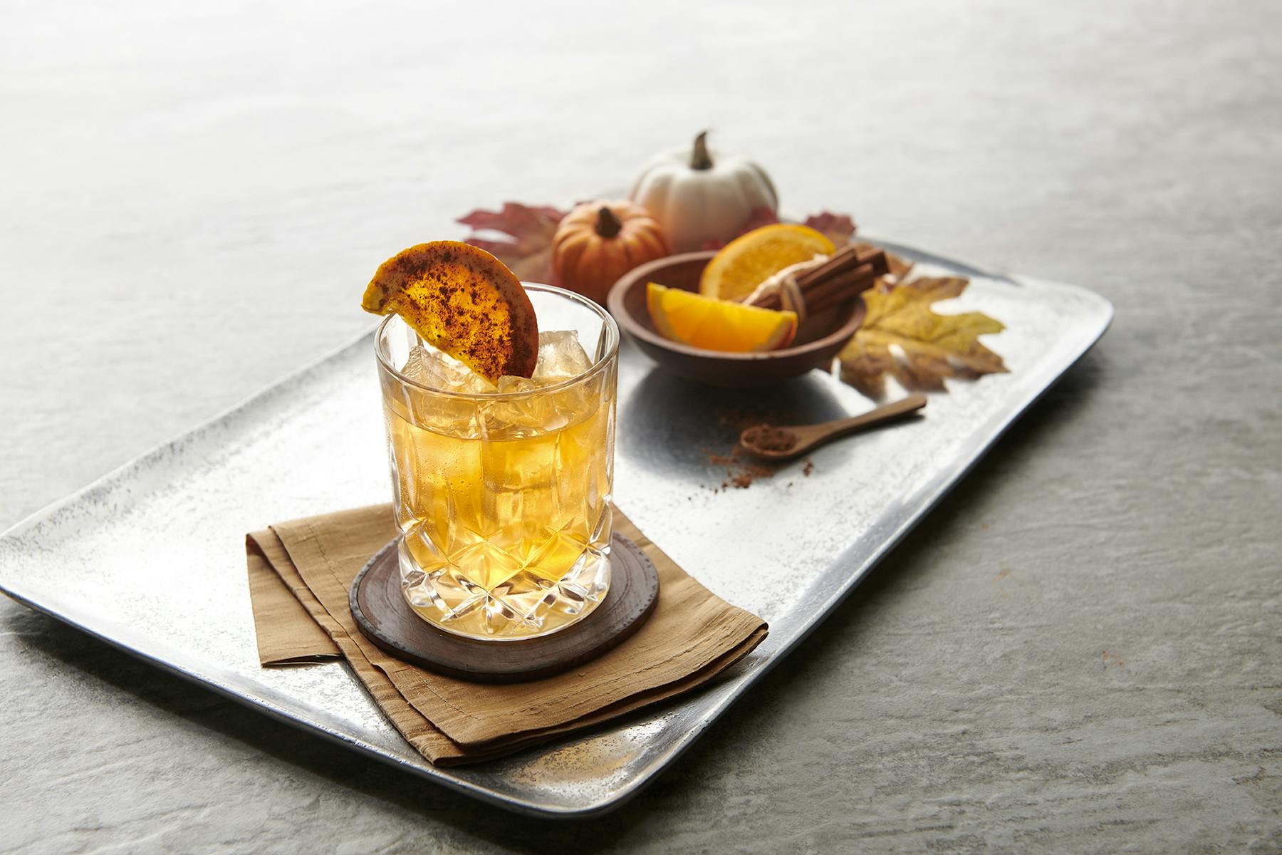 a dessert on a plate on a table