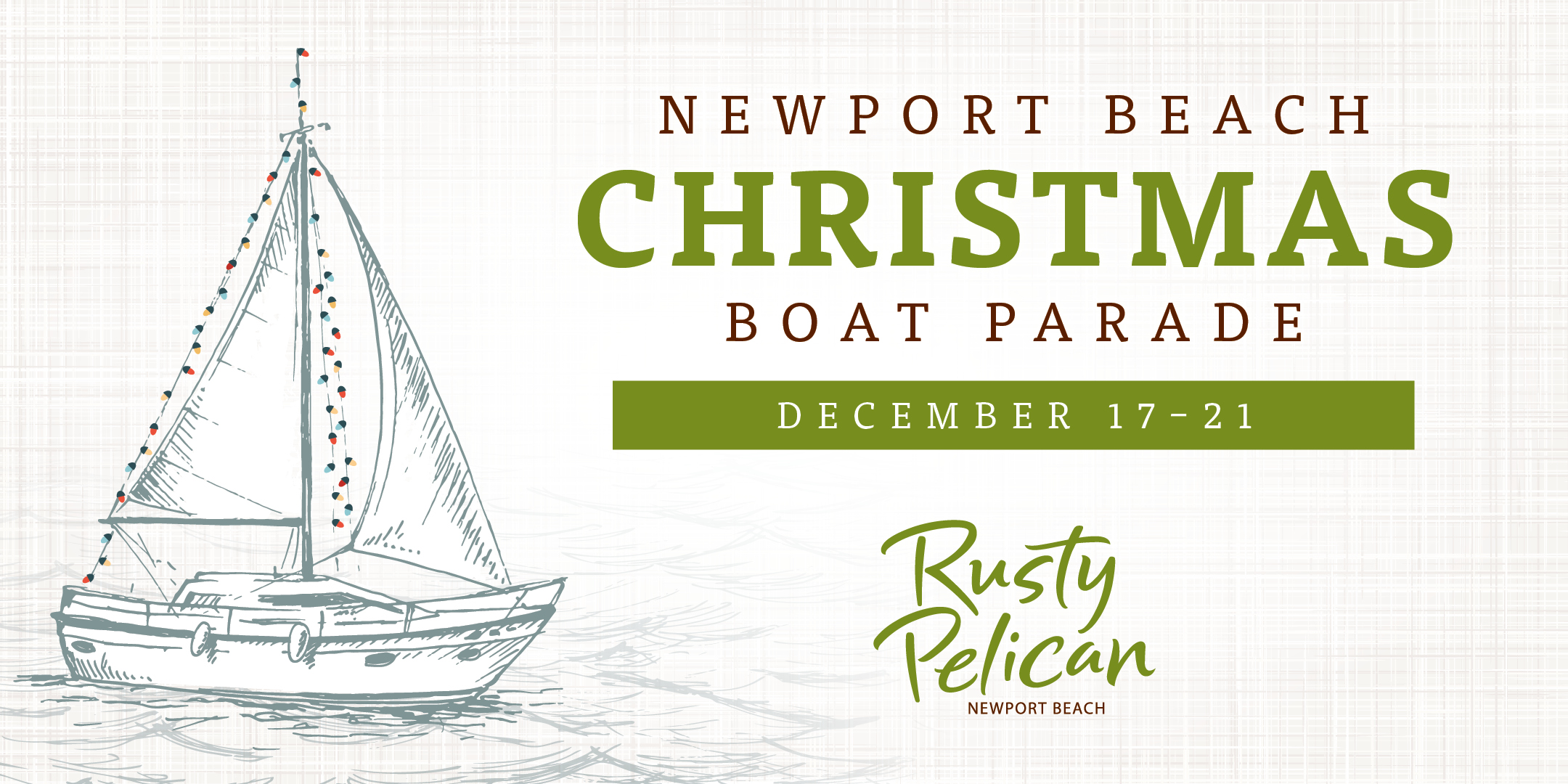 Newport Beach Boat Parade | Rusty Pelican | Seafood Restaurant in Newport  Beach, CA