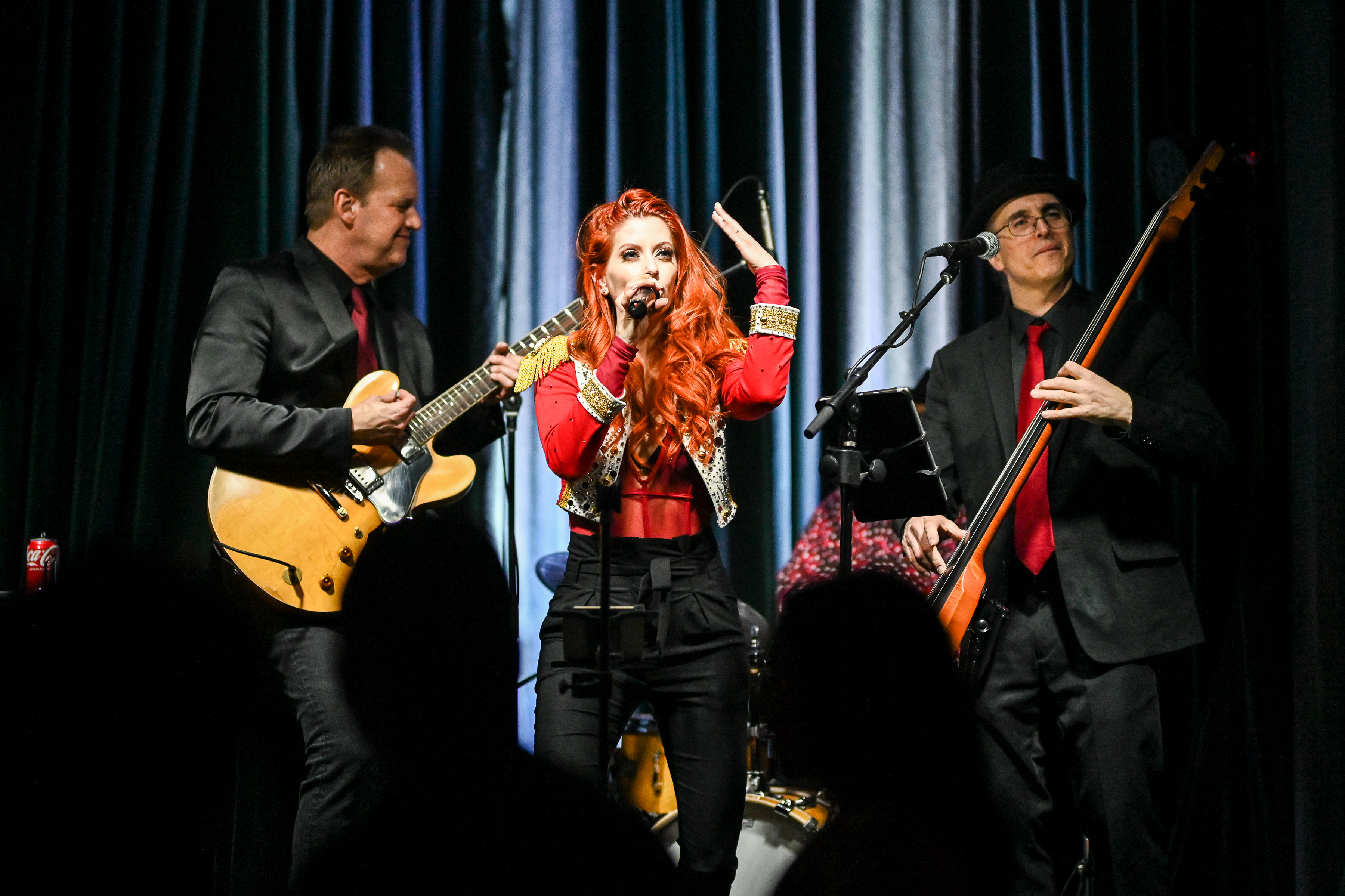 Red Penny Arcade preforming at las Vegas live music venue Easys cocktail lounge