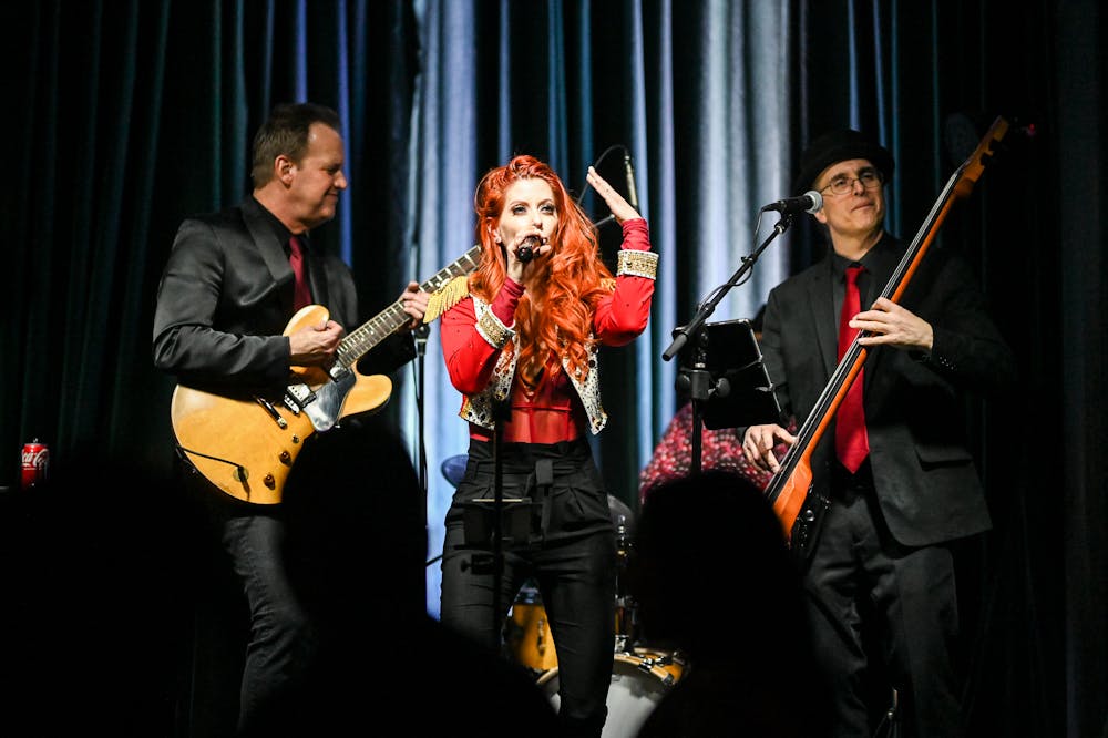 Red Penny Arcade preforming at las Vegas live music venue Easys cocktail lounge