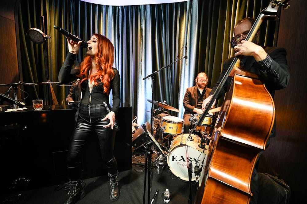 red penny arcade preforming at Las Vegas live music venue Easys