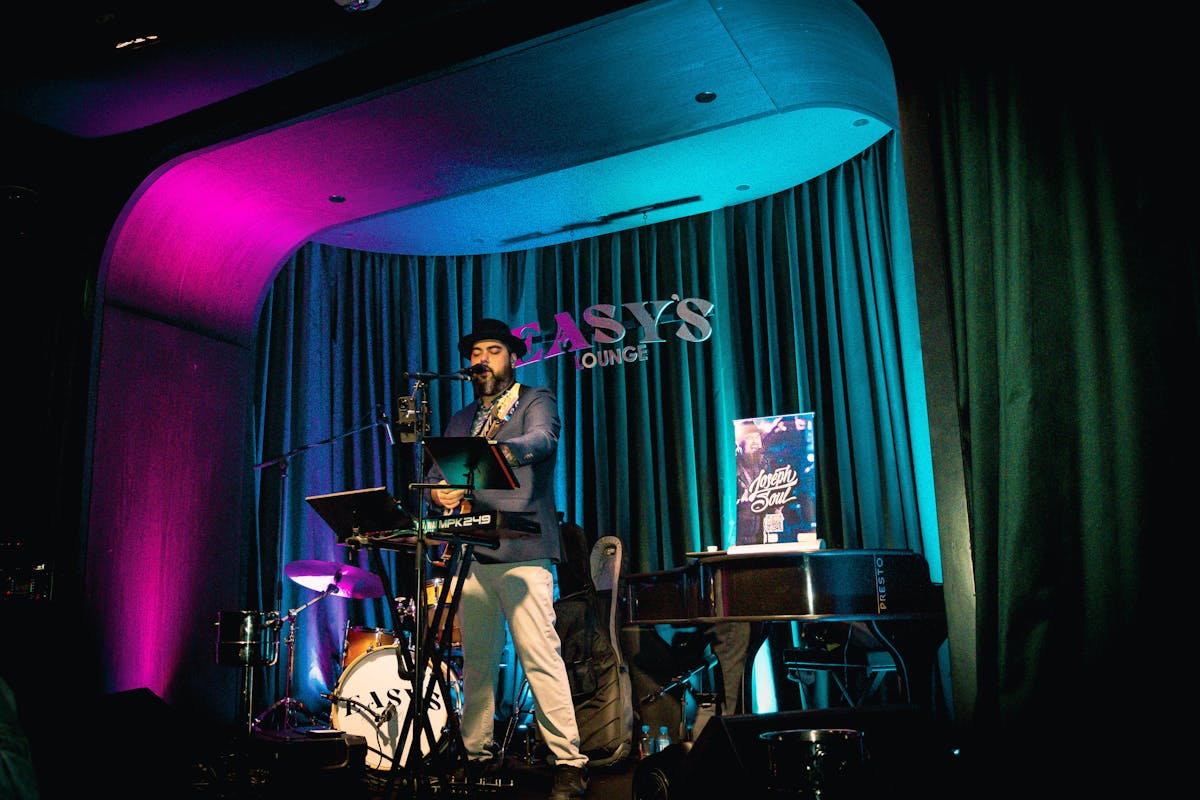 Joe Soul at Easy's Cocktails in Las Vegas