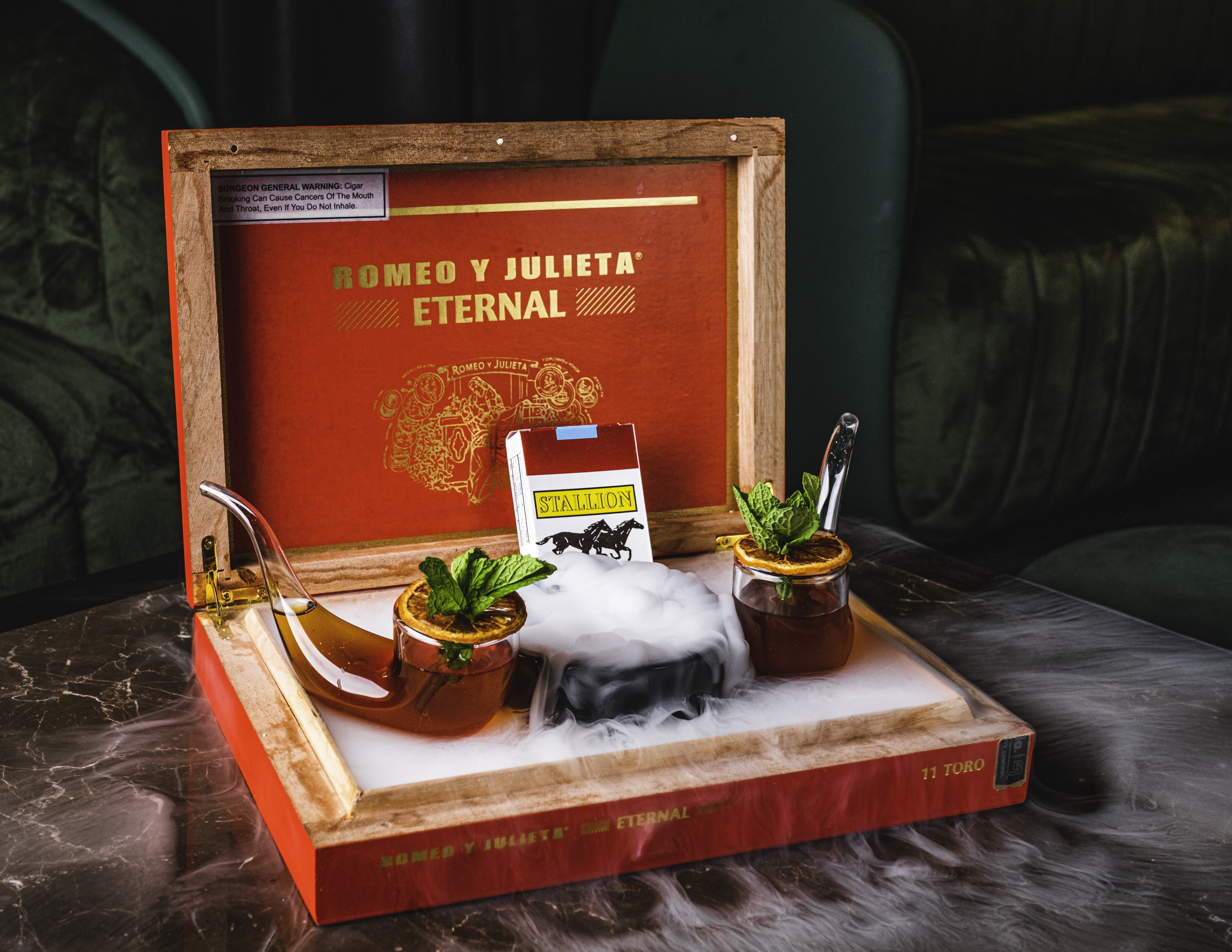 Cocktail Las Vegas: Smoke Show