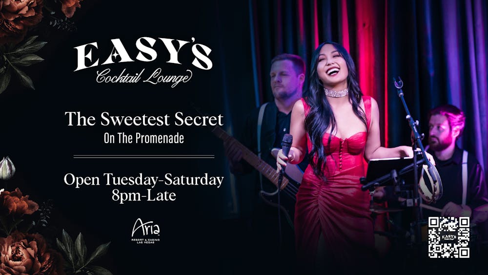 Jan Jan & the gentlemen apart of Divas Night at easys singing at live music speakeasy Easys