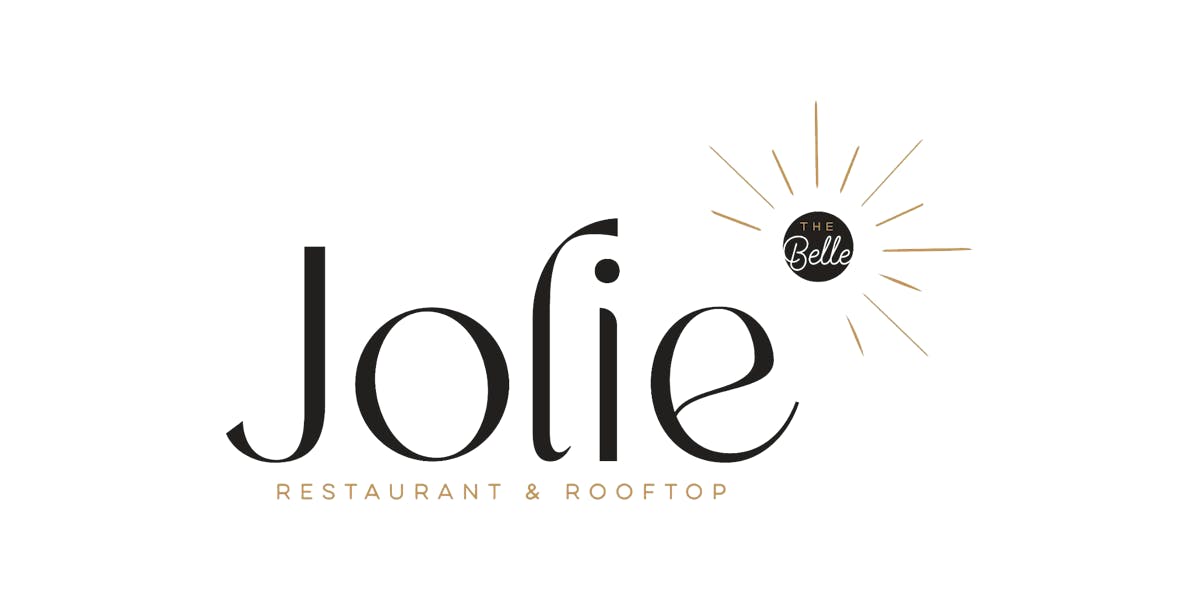 Jolie Restaurant & Rooftop restaurant logo - View nutrition facts, calories, and macros for menu items at 300 Pacific Coast Hwy Ste 220 Huntington Beach, CA 92648