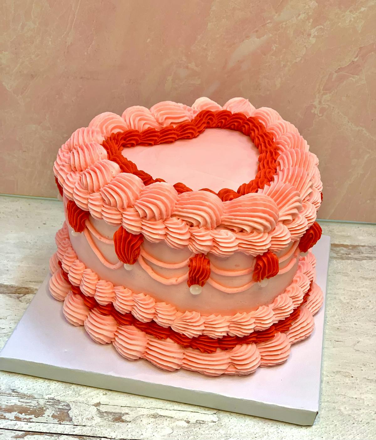 a cake sitting on top of a table