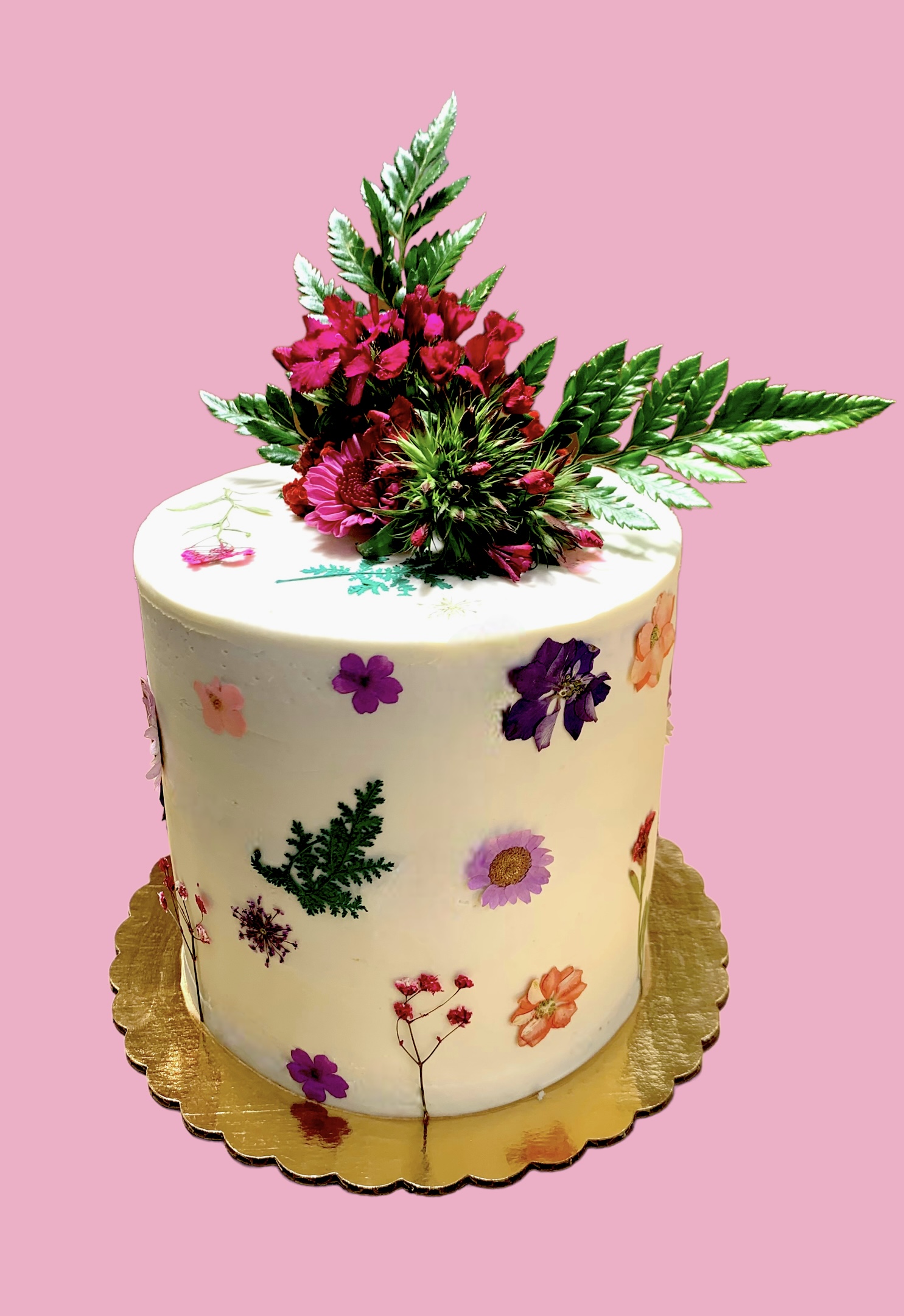 a close up of a flower