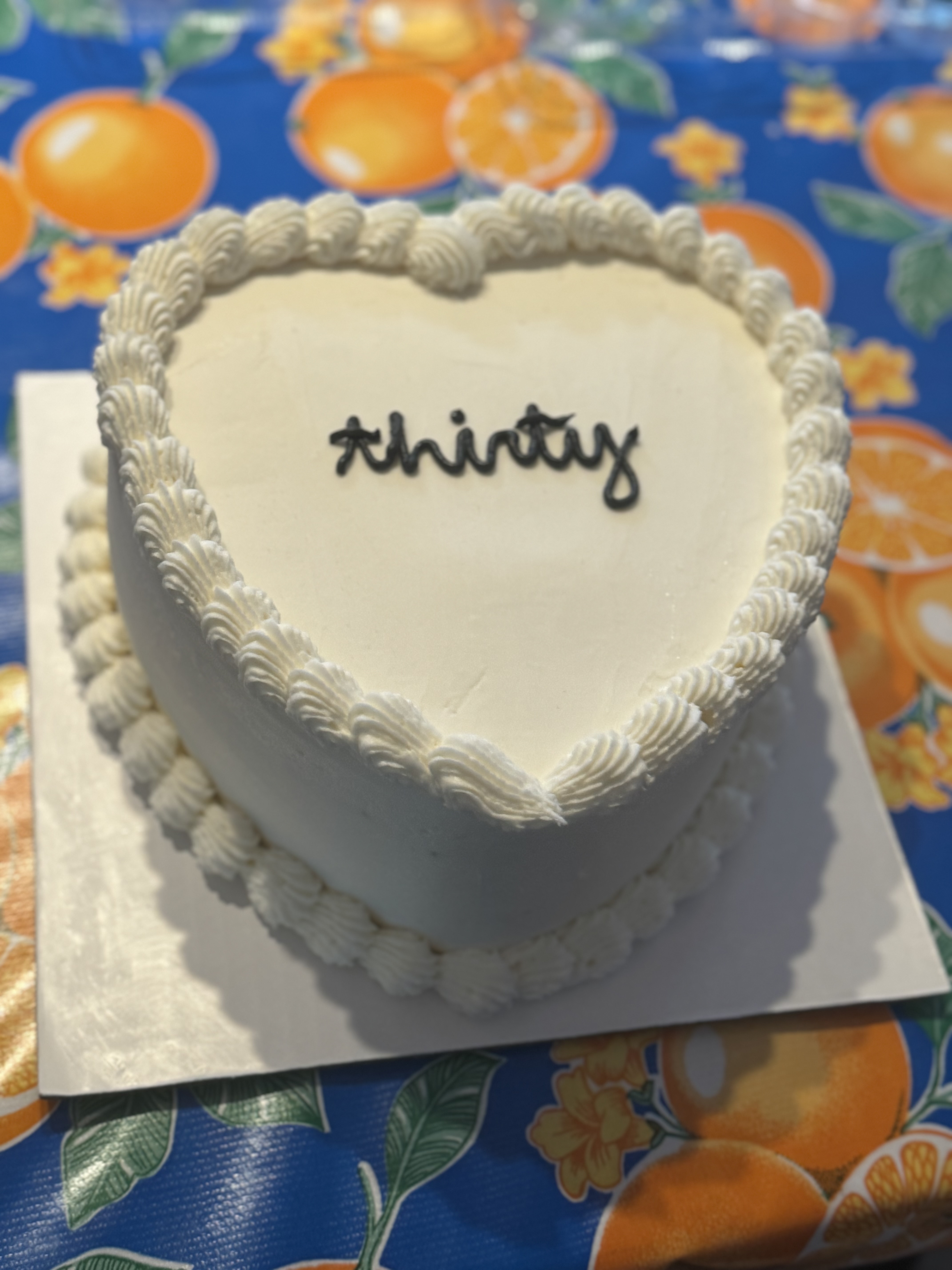 a slice of birthday cake on a table
