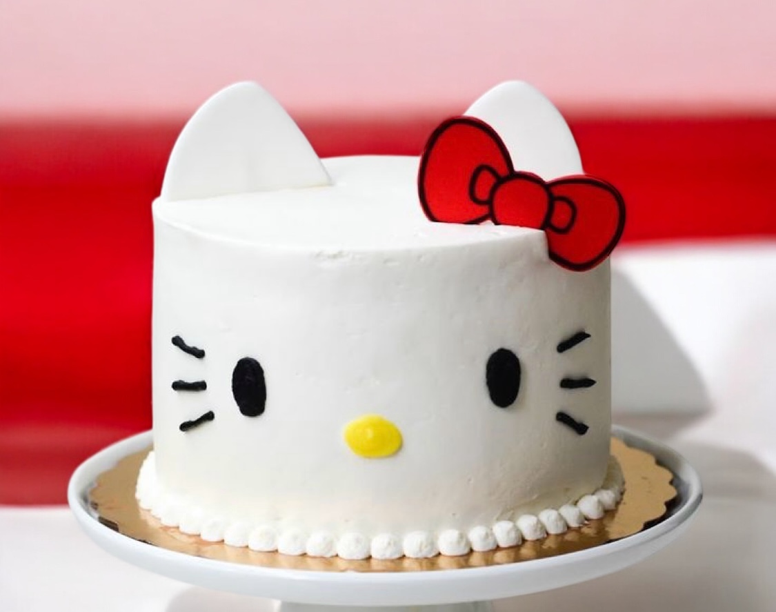 a cake made to look like a face