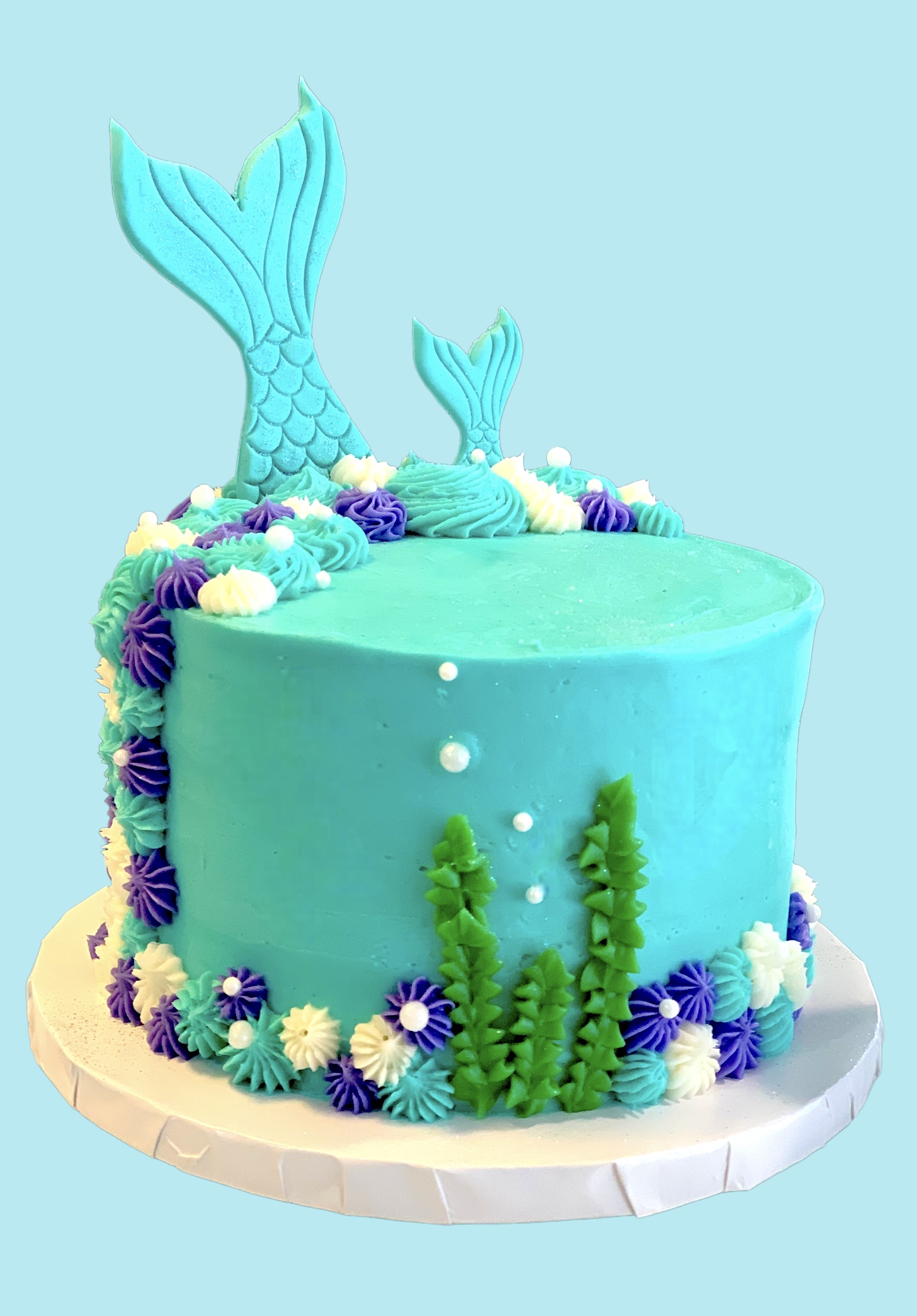 a cake sitting on top of a table