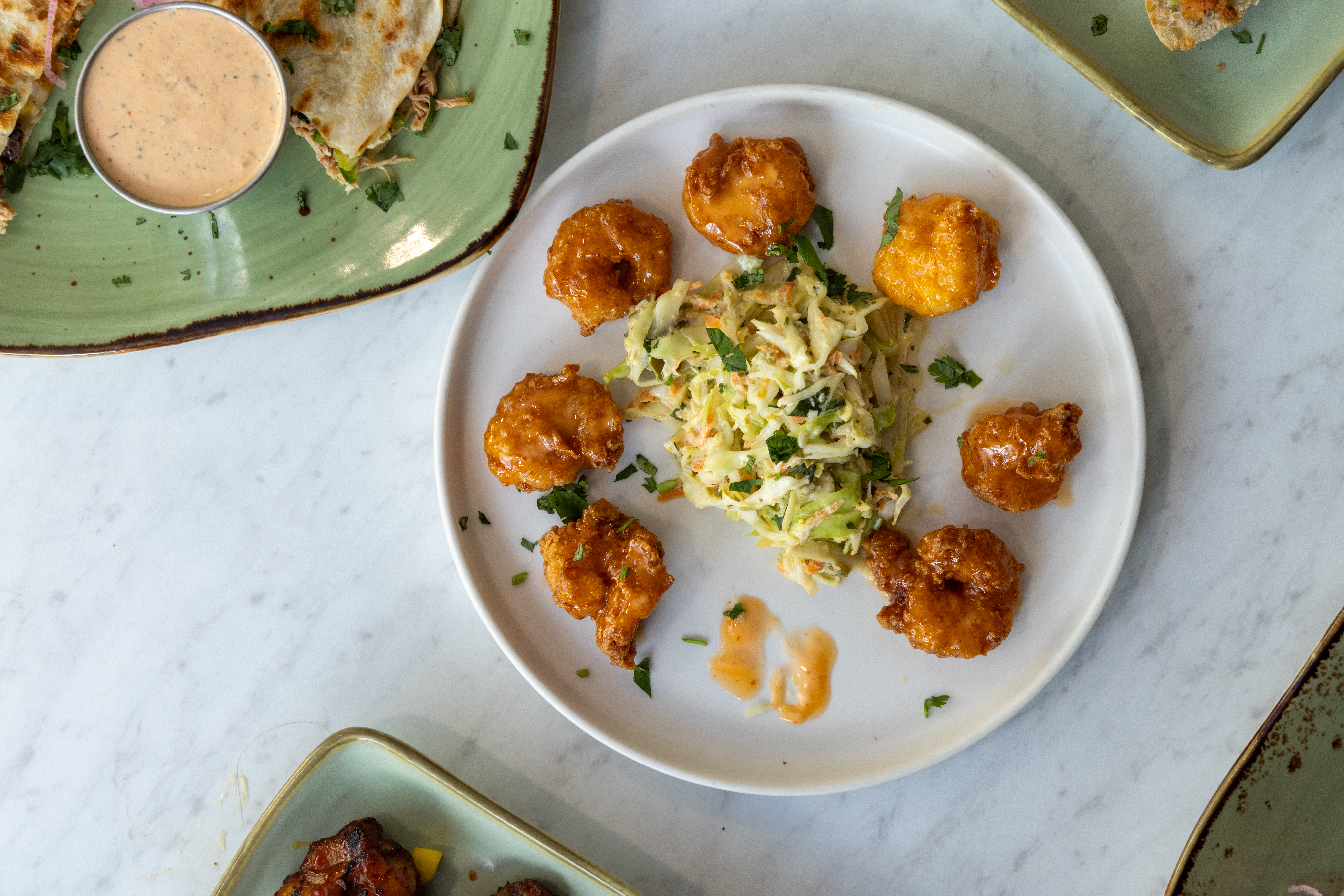 a bowl of food on a plate