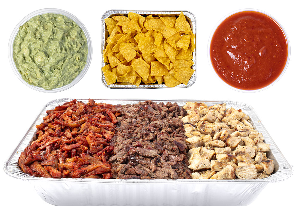 Mexican food prepared for Rose Park, Long Beach taco catering services.