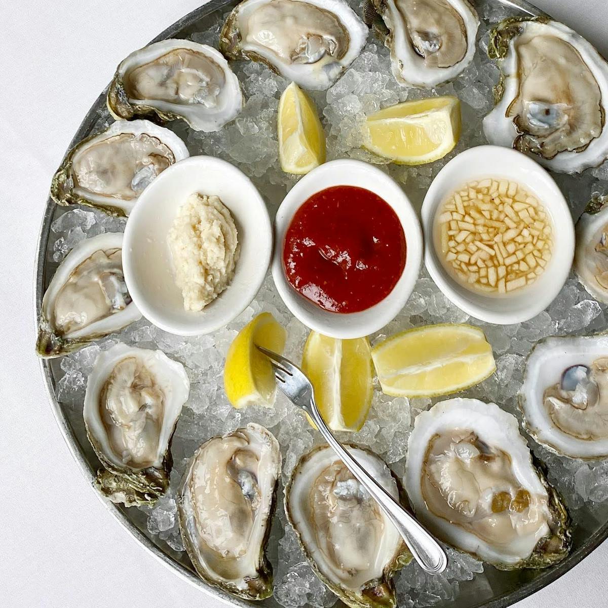 a plate of food on a table