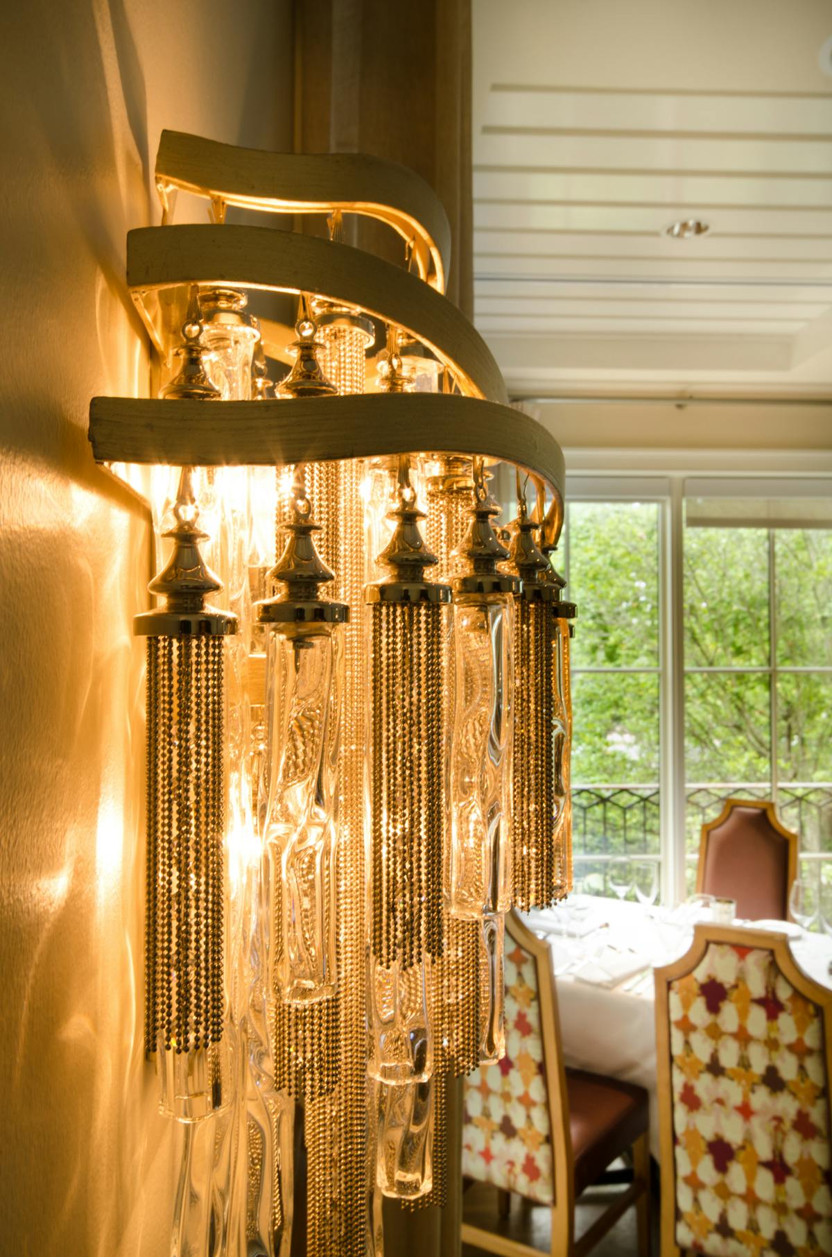 a private dining room within the restaurant