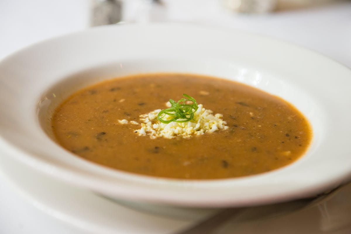 a bowl of soup