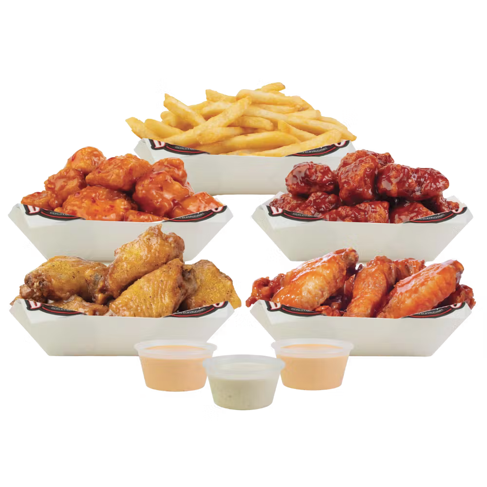 a bunch of food on a plate