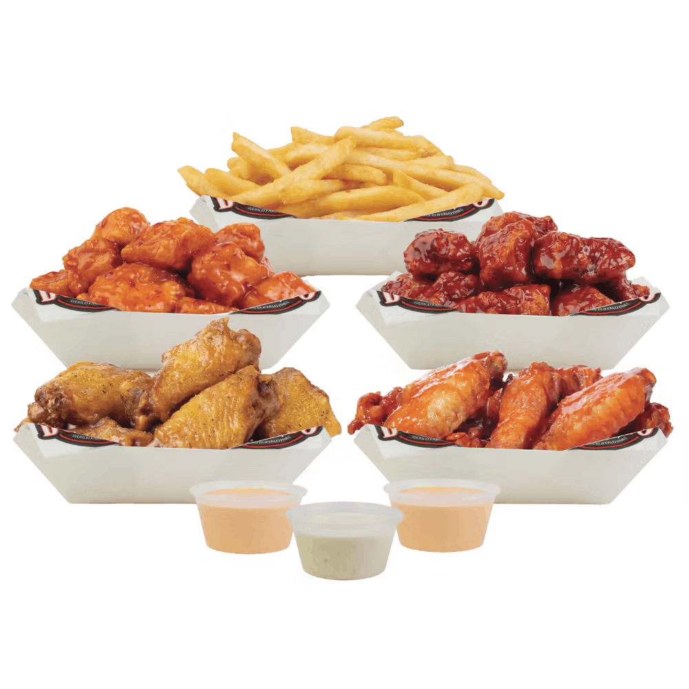 a bunch of food on a plate