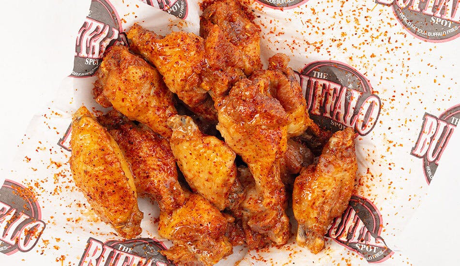 Super Bowl wings specials near Panorama City, California offered by The Buffalo Spot.