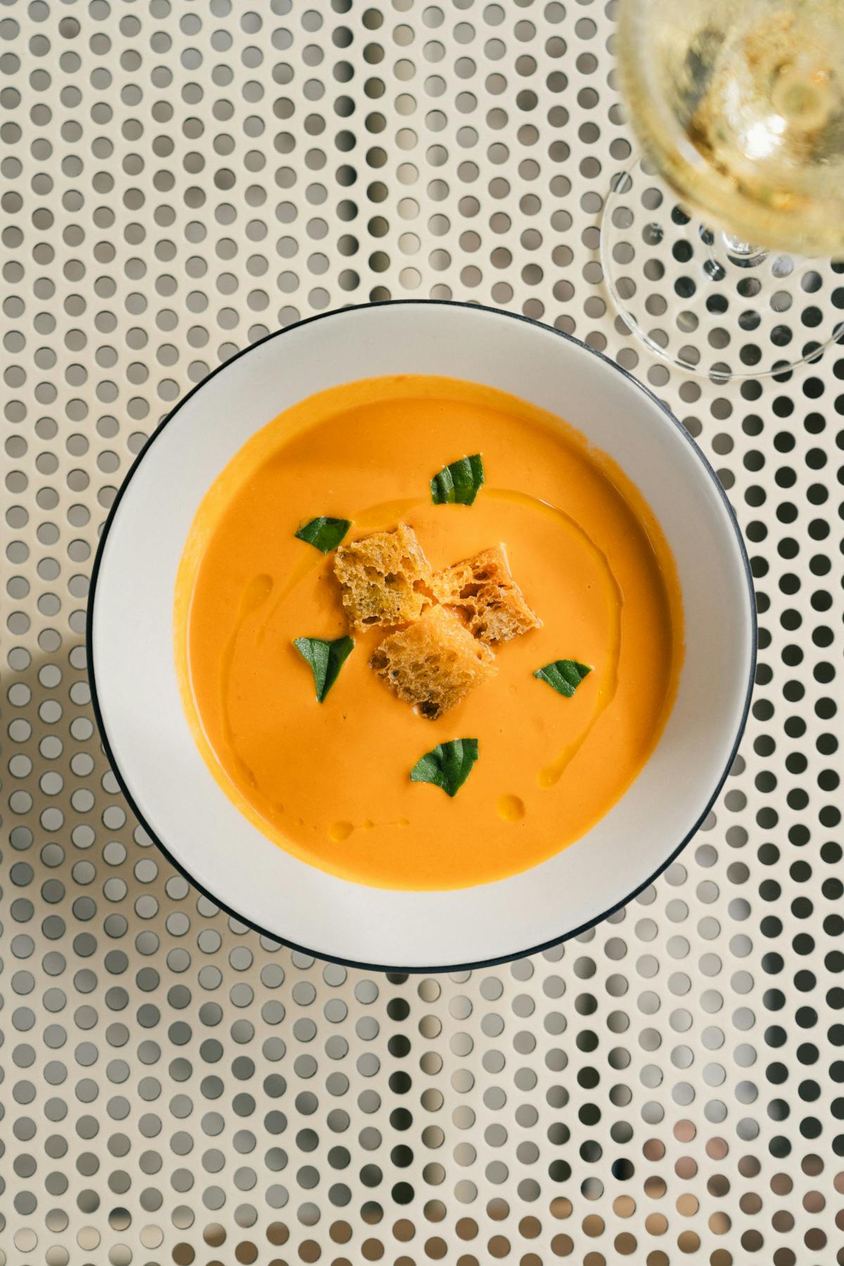 a bowl of food on a plate