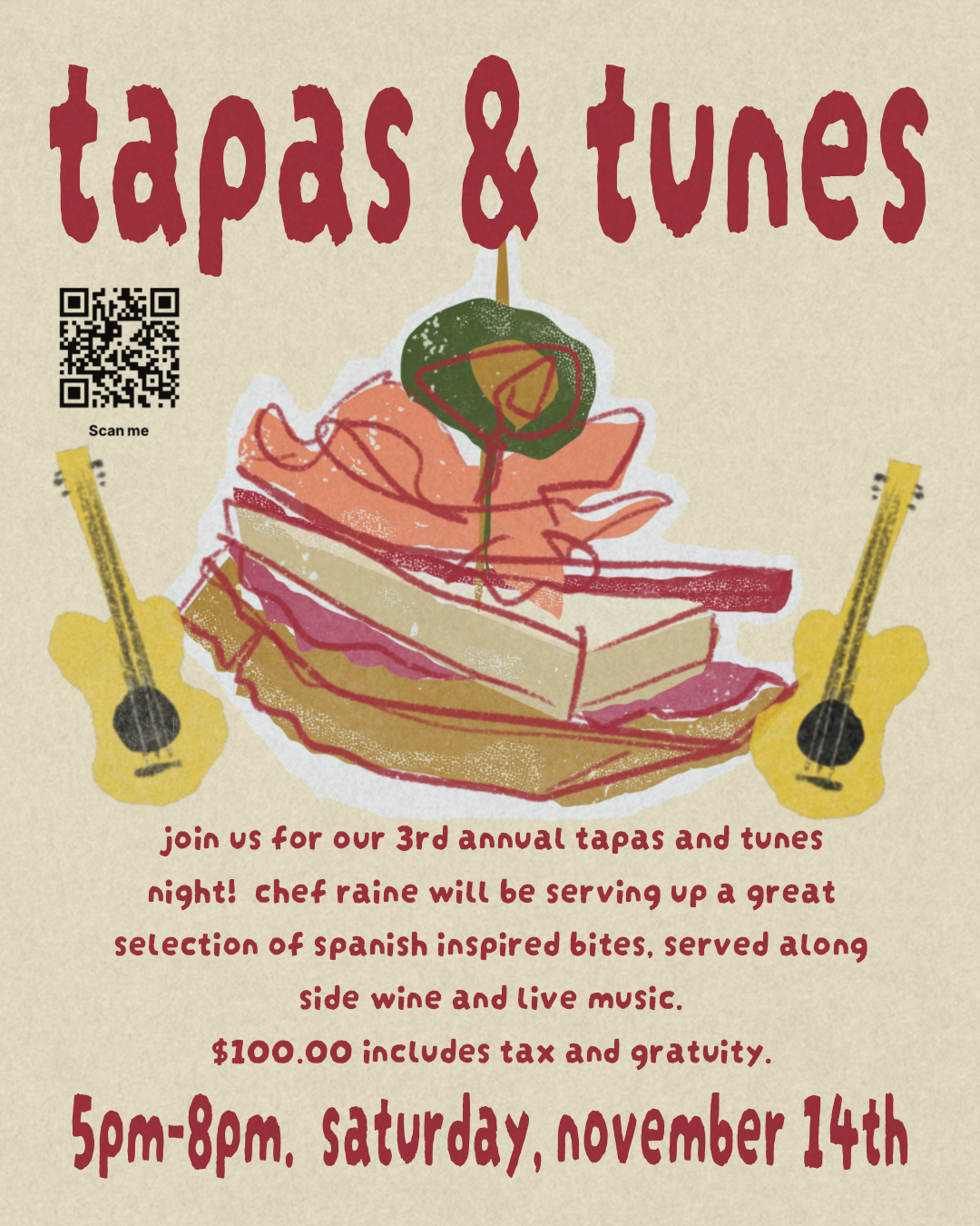 tapas poster
