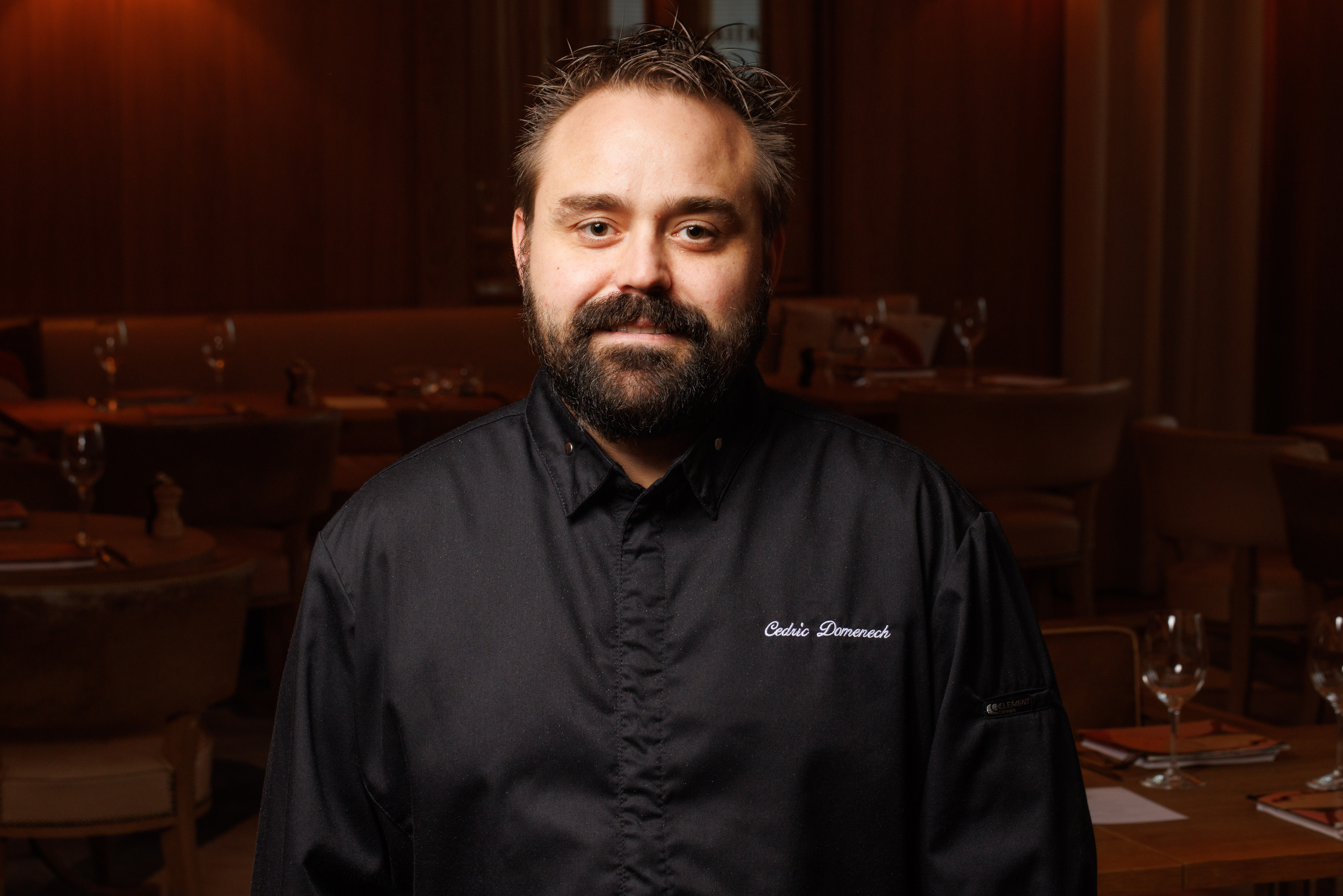 a man sitting at a table