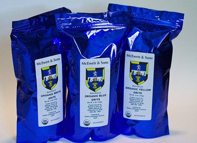 McEwen Organic Blue Corn Grits (1.25 Bag) The Depot
