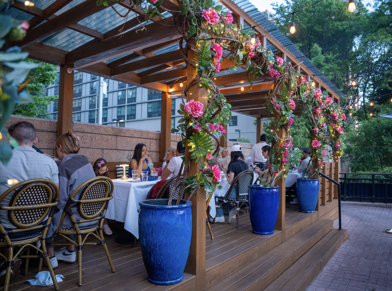 Fourth of July dining celebration at Mezze on the River