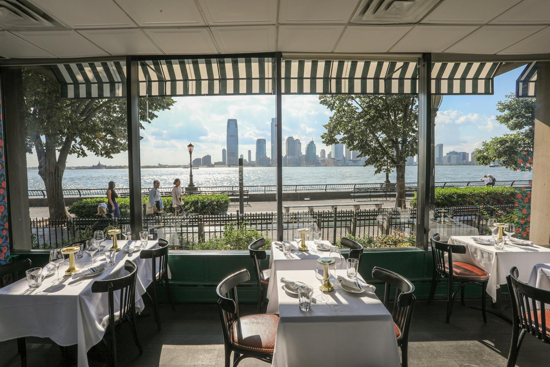 GALLERY Mezze On The River Mediterranean Restaurant in Battery Park NYC