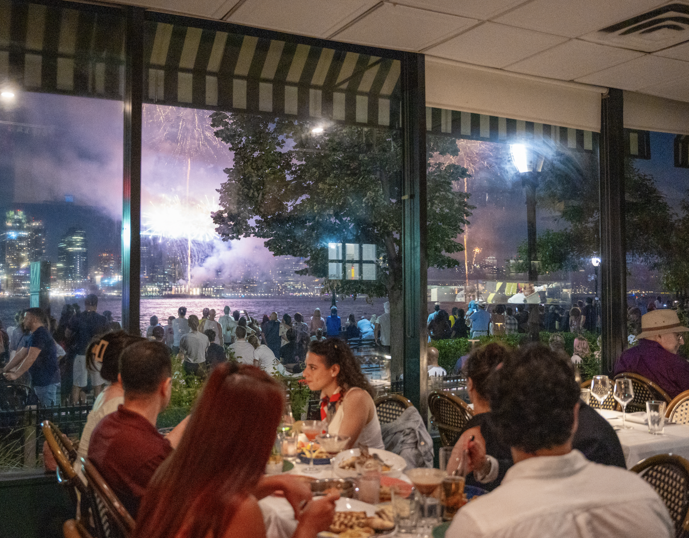 Mezze on the River Fourth of July waterfront event image