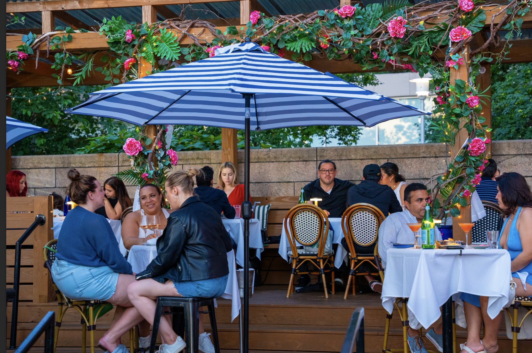 Mezze on the River holiday dining and Hudson River views