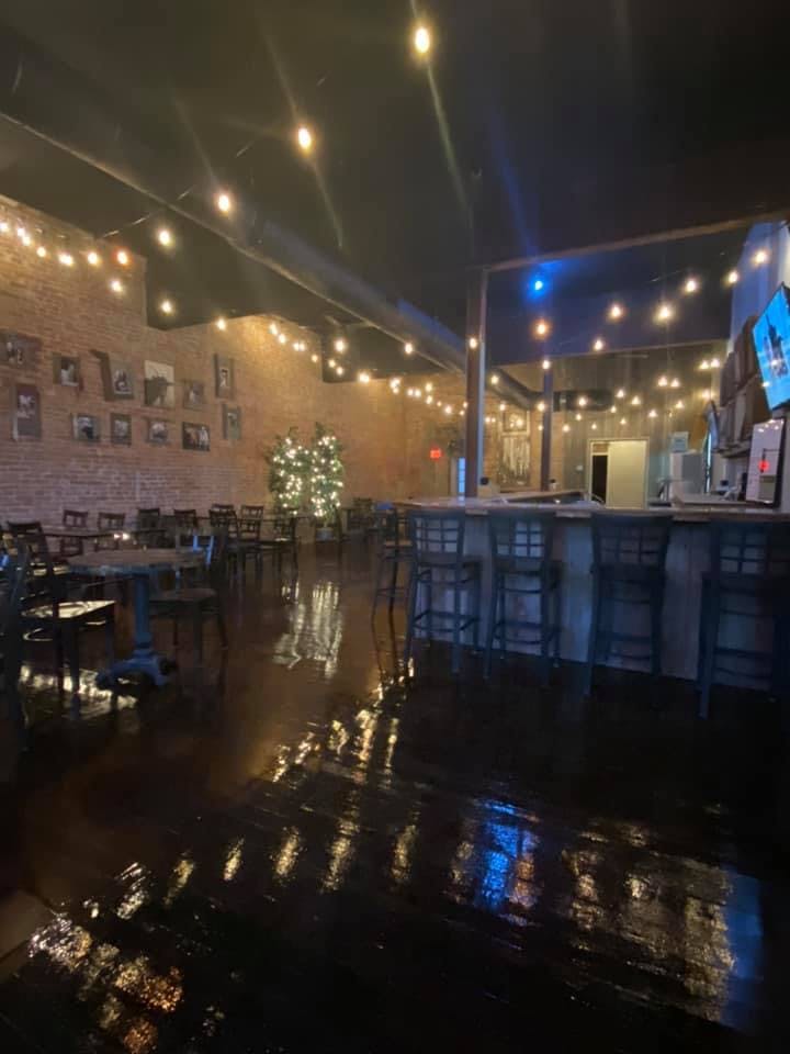 restaurant with tables