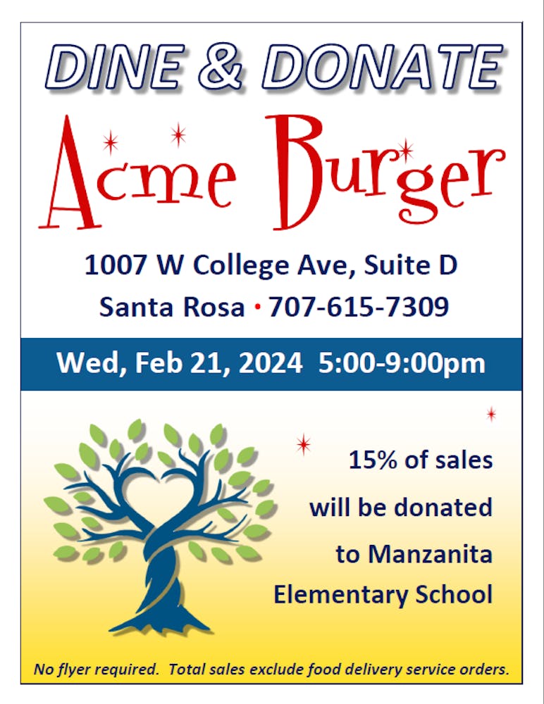 Santa Rosa Events Acme Burger American Restaurant in CA