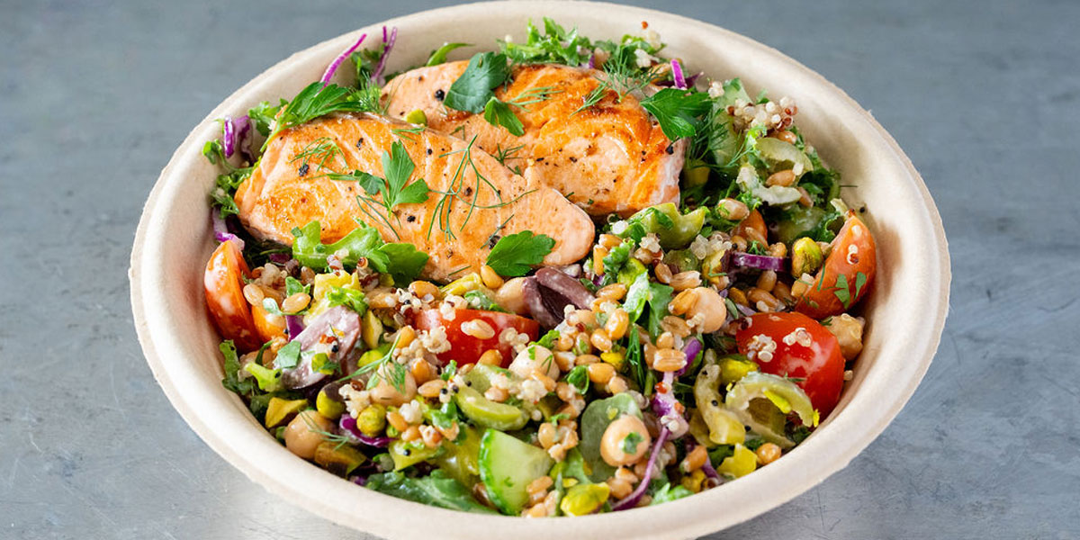 Gott's Coho Salmon Grain Bowl